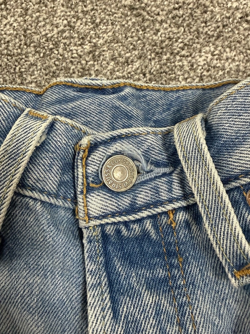 High-Rise Denim Shorts - Picture 2 of 6